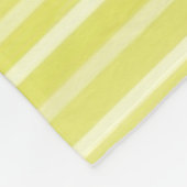 Strepen waterverf kunst fleece deken (Hoek)