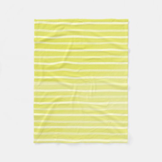Strepen waterverf kunst fleece deken (Voorkant)