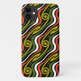 strepenpatroon iPhone 11 hoesje