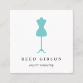 Stresformulier | Seamstress Tailor Designer Vierkante Visitekaartje (Voorkant)