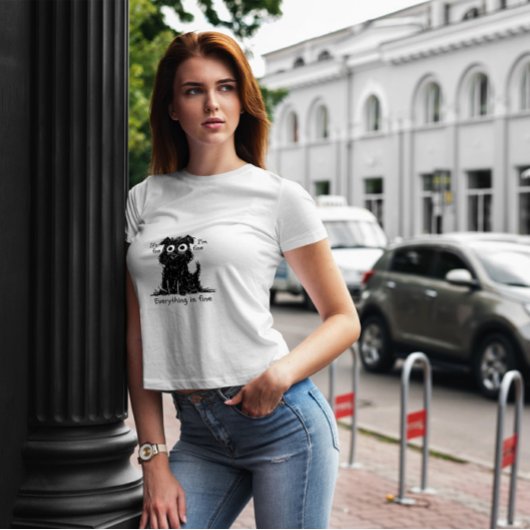 Stress Dog Funny T-shirt