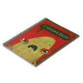 Stress Journal notebook Gregg van Laura Irrgang Notitieboek (Linkerzijde)