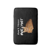 Stress Meowt niet - Oranje kat zet me uit Badmat (Voorkant Verticaal)