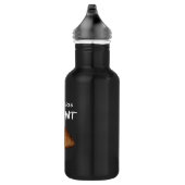 Stress Meowt niet - Oranje kat zet me uit Waterfles (Rechts)