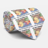 Stress niet over de gebreken van de wereld stropdas (Opgerold)