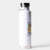 Stress niet over de gebreken van de wereld waterfles (Rechts)