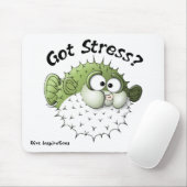 Stress? Puffer Fish Muismat (Met muis)