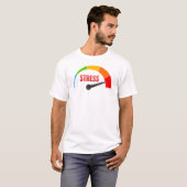 Stress shirt - gasmeter ongeduld (Voorkant volledig)