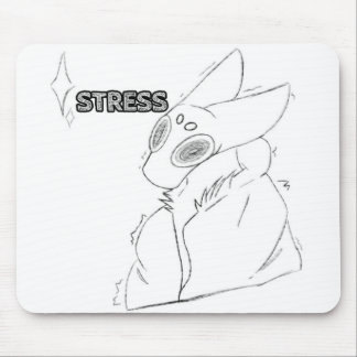Stress Sparkle Furry Muismat