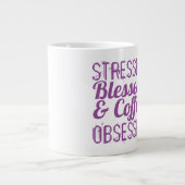 Stress - Tasse de café extra-large (Devant)