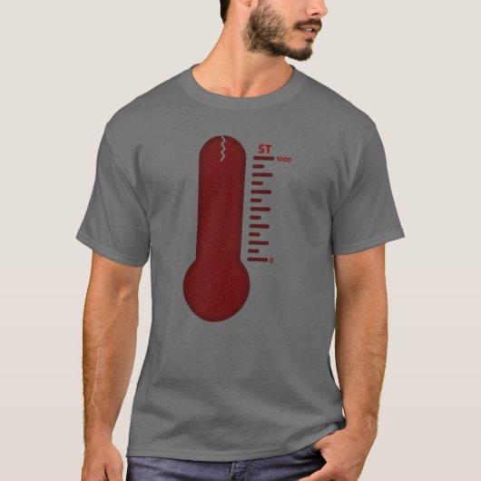 Stress Thermometer Basic T-shirt (Voorkant)