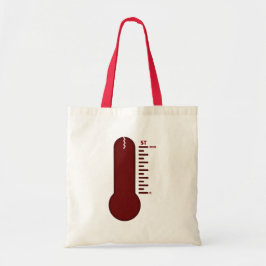 Stress Thermometer Canvas tas