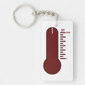 Stress Thermometer Keychain (Voorkant)