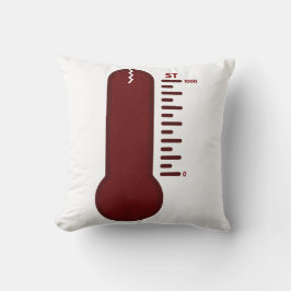 Stress Thermometer Kussen