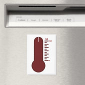 Stress Thermometer Magnet Magneet (Insitu (Vaatwasser))