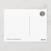 Stress van de nacht briefkaart (Achterkant)