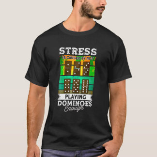 Stress wordt veroorzaakt door het niet spelen van  t-shirt
