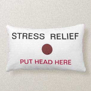 Stressafstand — kop hier kussen