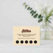 Stresscode Informatiekaartje (Staand voorkant)