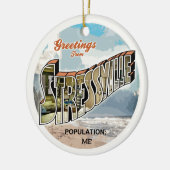 Stressful Greetings Keramisch Ornament (Links)