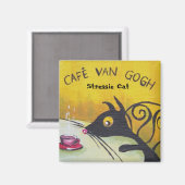 Stressie Cat Magneet (Voorkant / Achterkant)