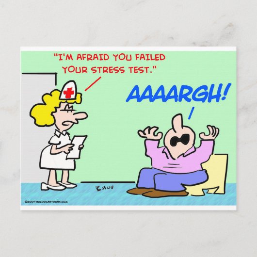 stresstest briefkaart (Voorkant)