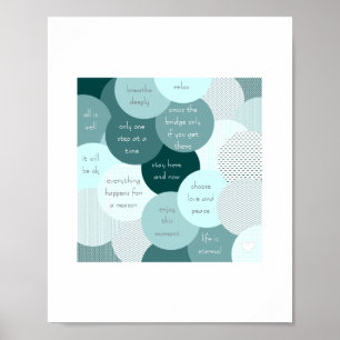 "Stressverlichting" Poster