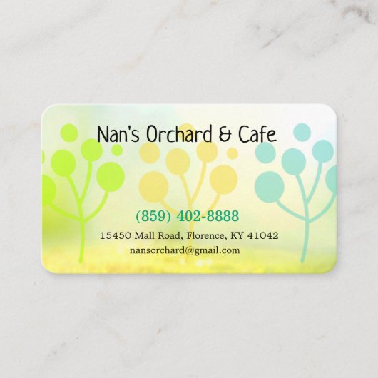 Stressvrij Visitekaartje (Voorkant)