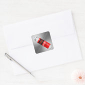 Stresswerend middel. vierkante sticker (Envelop)