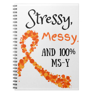 Stressy, Boodschap, en 100% MS-Y notitieboek