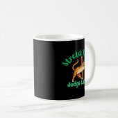 Stretch First, Judge Later Funny Cat Mug for Yoga (Devant droit)