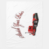 Stretch Your Peter Fleece Blanket Deken (Voorkant)