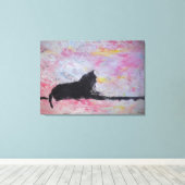 Stretched Canvas (Insitu (Houten vloer))