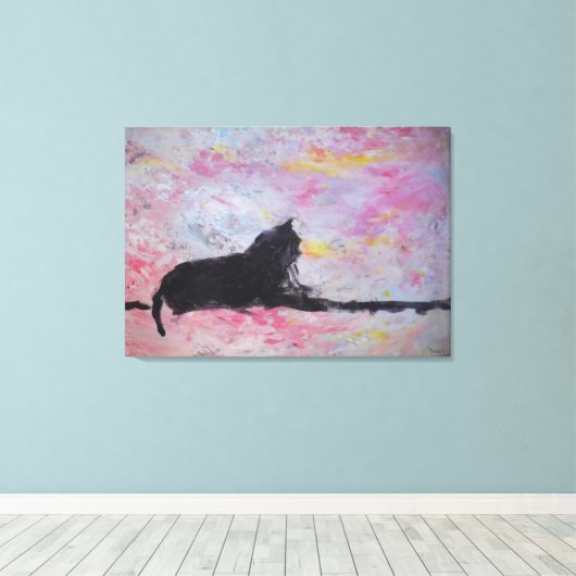 Stretched Canvas (Insitu (Houten vloer))