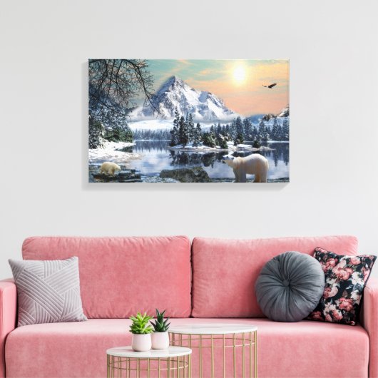 Stretched Canvas - Polar Beer (Insitu (Woonkamer))