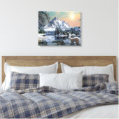 Stretched Canvas - Polar Beer Afdruk (Insitu (Slaapkamer))