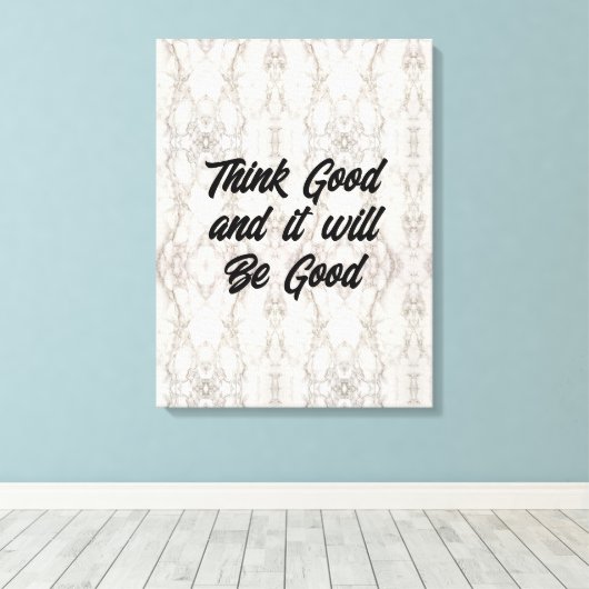 Stretched Canvas Print (Insitu (Houten vloer))