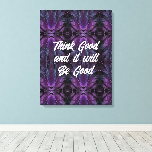 Stretched Canvas Print (Insitu (Houten vloer))