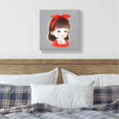 Stretched Canvas Print (Insitu (Slaapkamer))