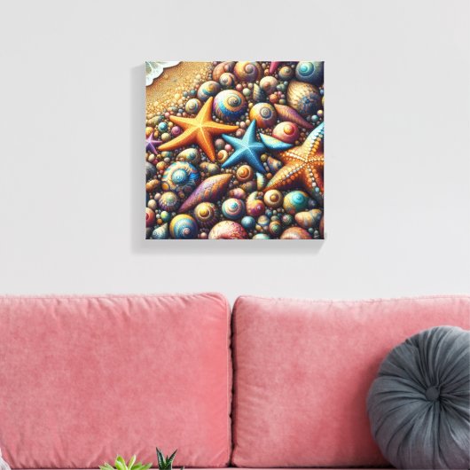 Stretched Canvas Print (Insitu (Woonkamer))