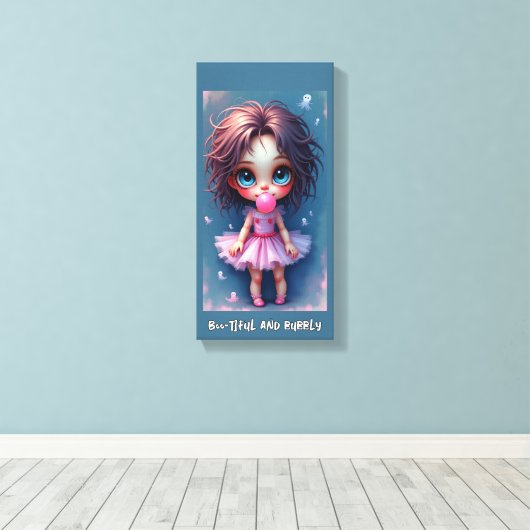 Stretched Canvas Print (Insitu (Houten vloer))