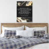 Stretched Canvas Print (Insitu (Slaapkamer))