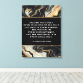 Stretched Canvas Print (Insitu (Houten vloer))