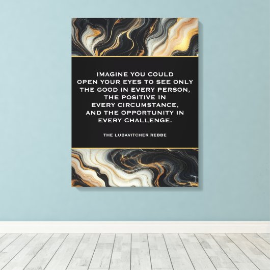 Stretched Canvas Print (Insitu (Houten vloer))