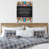 Stretched Canvas Print (Insitu (Slaapkamer))