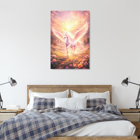 Stretched Canvas Print (Insitu (Slaapkamer))