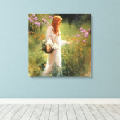 Stretched Canvas Print (Insitu (Houten vloer))