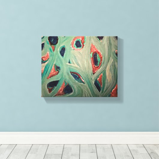 Stretched Canvas Print (Insitu (Houten vloer))