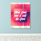 Stretched Canvas Print (Insitu (Houten vloer))