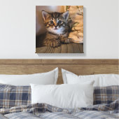 Stretched Canvas Print (Insitu (Slaapkamer))